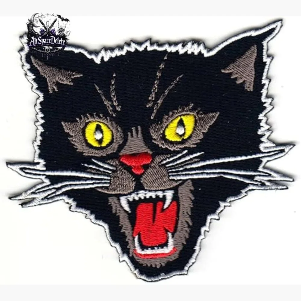 4x3.5 Inch Embroidered Iron-On Patch for Clothing Bags Jackets